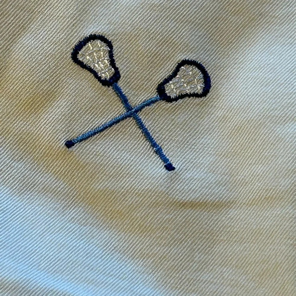 Men's Vineyard Vines Breaker Short Beige LaCrosse 100% Cotton Shorts. Size 40 - Picture 2 of 7